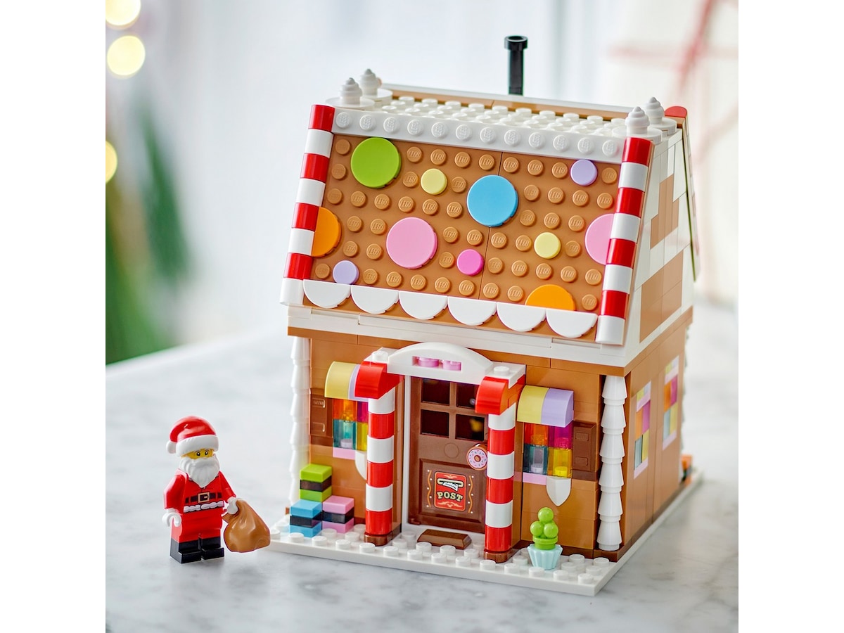 LEGO Iconic Julepyntet pepperkakehus 40809 LEGO