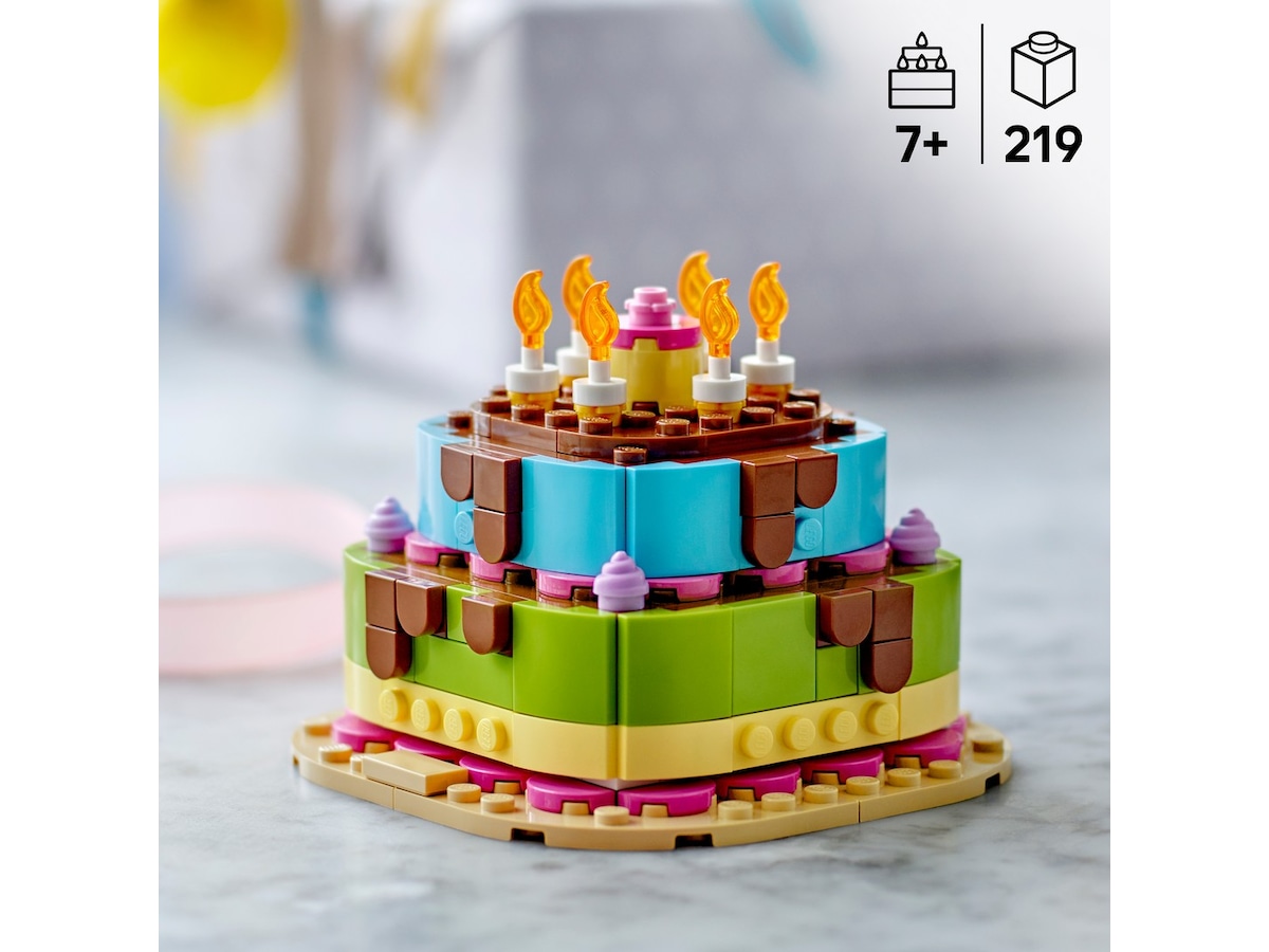 LEGO Iconic Bursdagskake 40815 LEGO