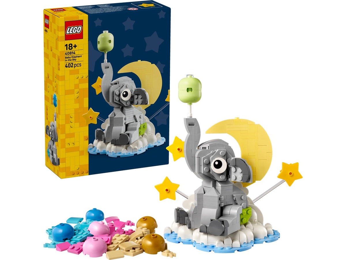 LEGO Iconic Babyelefant på en sky 40814 LEGO