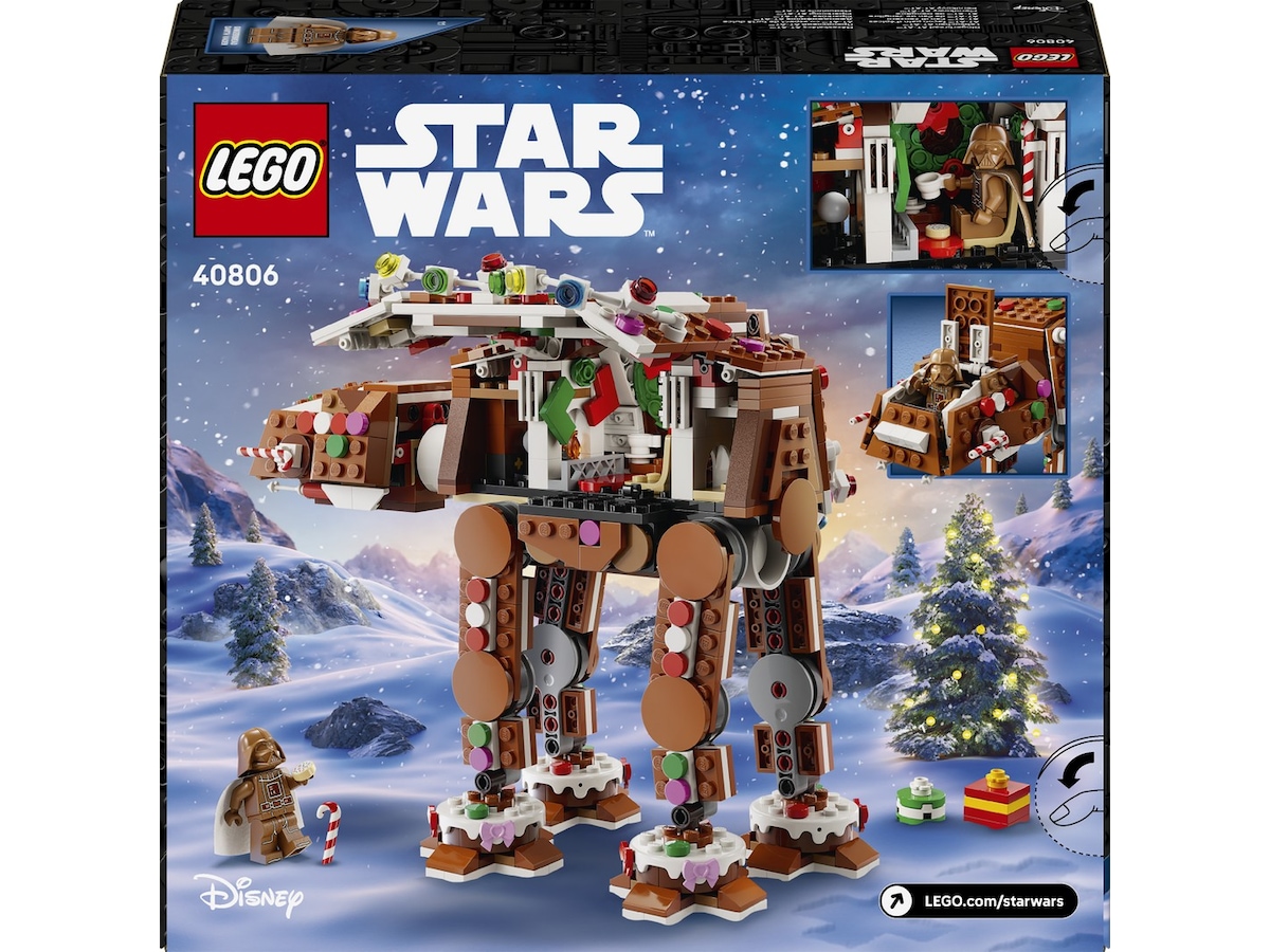 LEGO Star Wars pepperkakeversjon av AT-AT™ Walker 40806 LEGO