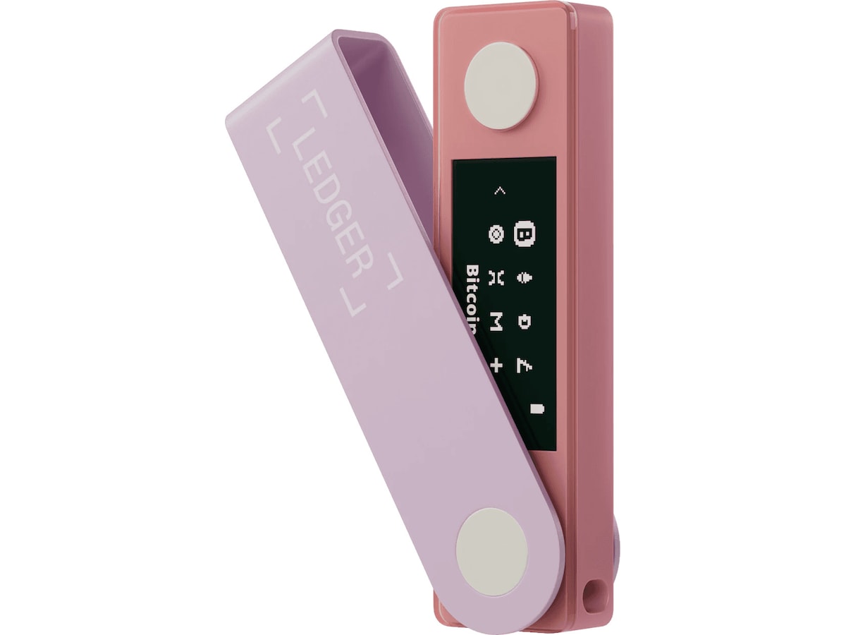 Ledger Nano X™ Pastel Pink krypto hardware lommebok Krypto