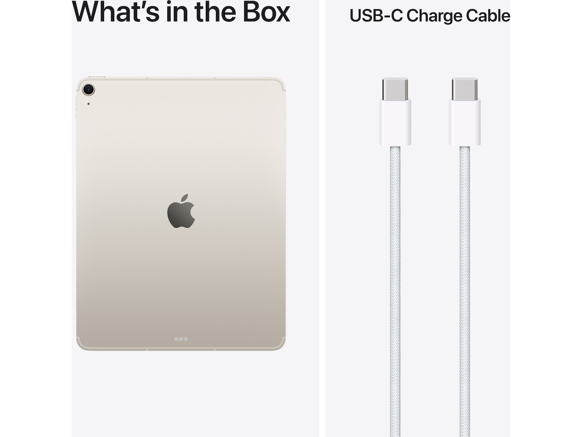 iPad Air 13" (2026) 128GB 5G (stjerneskinn) Nettbrett / iPad