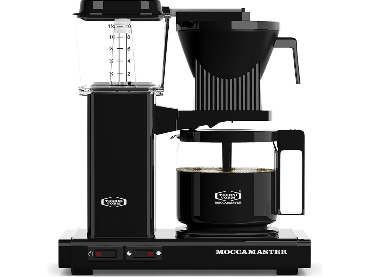 Moccamaster Automatic 53740 kaffetrakter (sort) + rengjøringshjelp Kaffetraktere