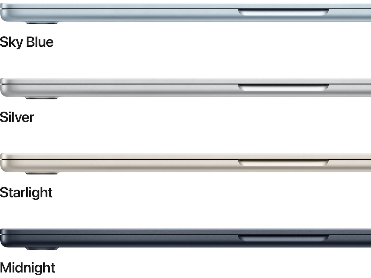 MacBook Air 15" M5 (2026) 1TB (midnatt) PC - Bærbar / laptop