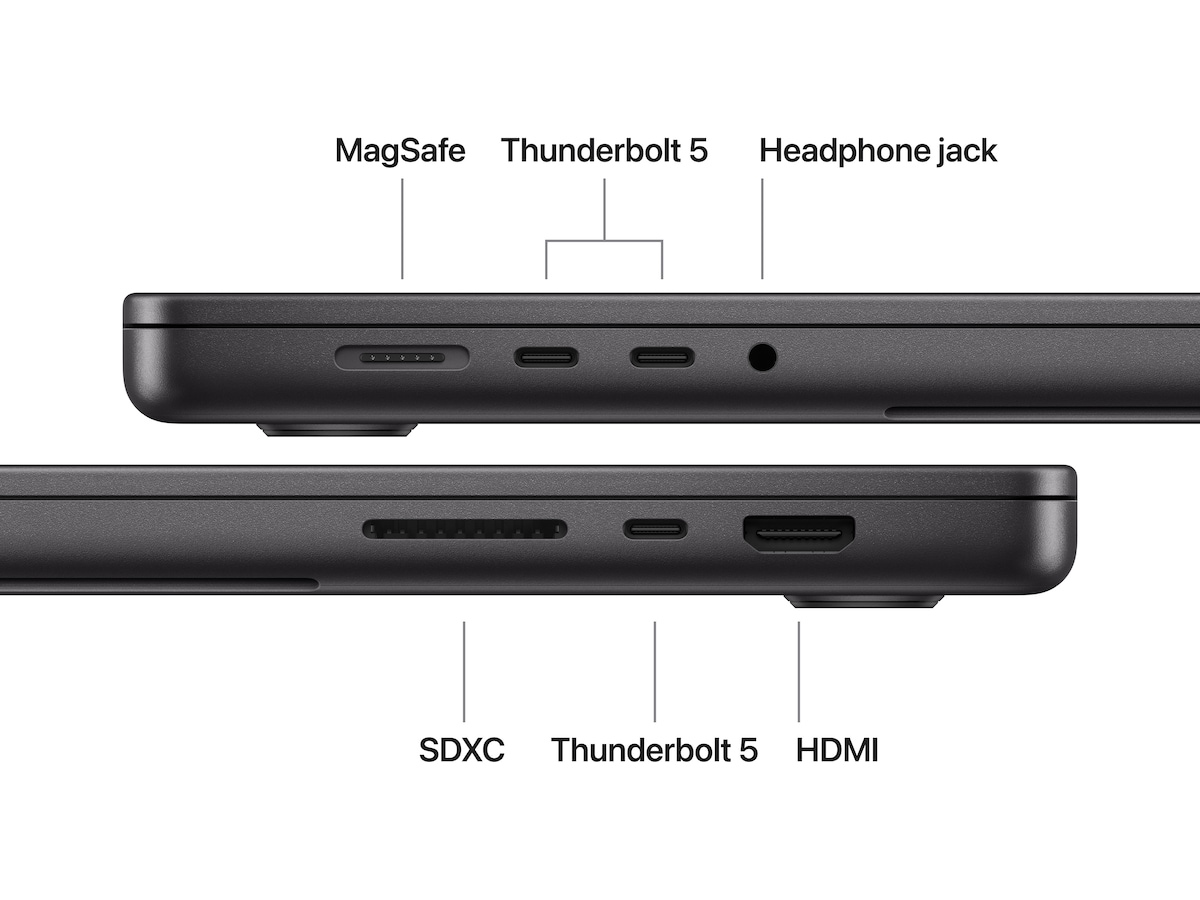 MacBook Pro 16 M5 Max (2026) 2TB (stellarsvart) PC - Bærbar / laptop