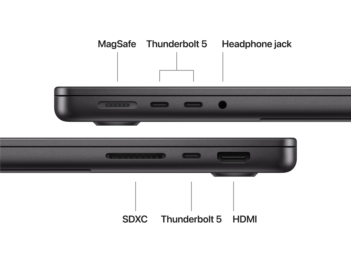 MacBook Pro 14 M5 Pro (2026) 2TB (stellarsvart) PC - Bærbar / laptop