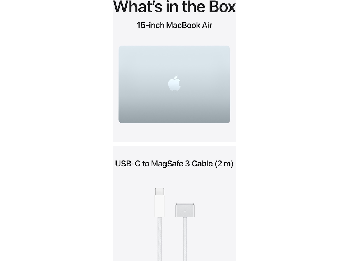 MacBook Air 15" M5 (2026) 512GB (himmelblå) PC - Bærbar / laptop