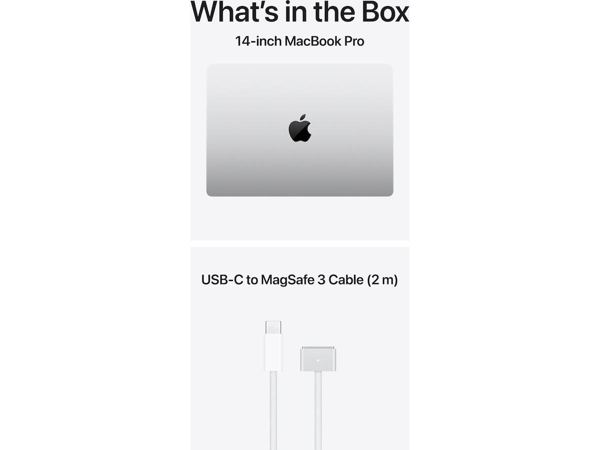 MacBook Pro 14 M5 (2026) 1TB (sølv) PC - Bærbar / laptop