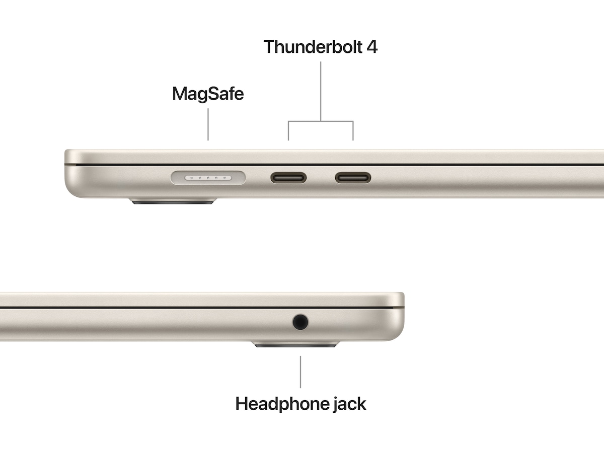 MacBook Air 15" M5 (2026) 512GB (stjerneskinn) PC - Bærbar / laptop