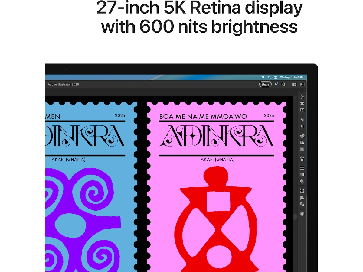 Apple Studio Display (2026) Nano-texture glass - VESA mount adapter (uten stativ) Skjermer