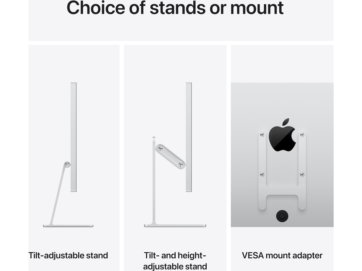 Apple Studio Display (2026) Nano-texture glass - VESA mount adapter (uten stativ) Skjermer