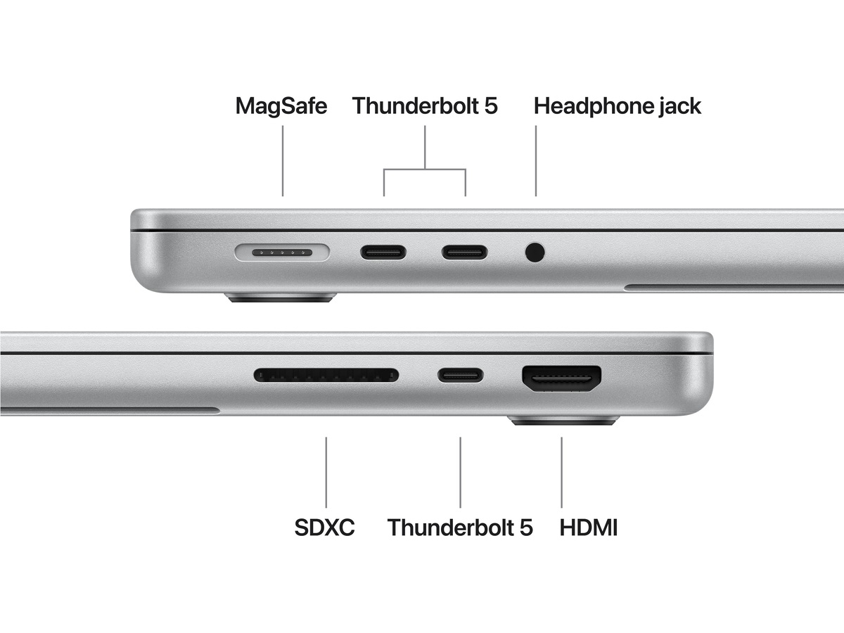 MacBook Pro 14 M5 Pro (2026) 1TB (sølv) PC - Bærbar / laptop