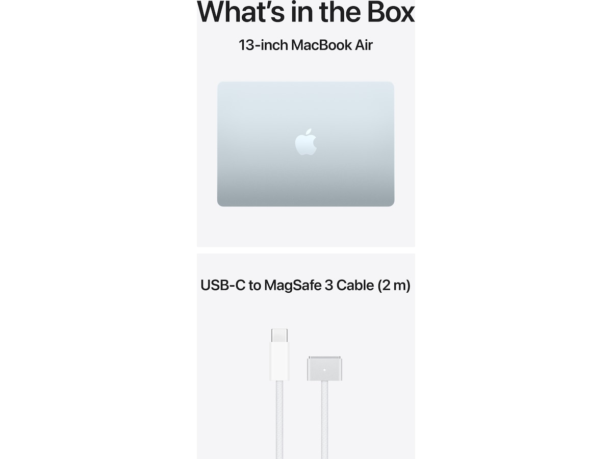 MacBook Air 13" M5 (2026) 512GB (himmelblå) PC - Bærbar / laptop