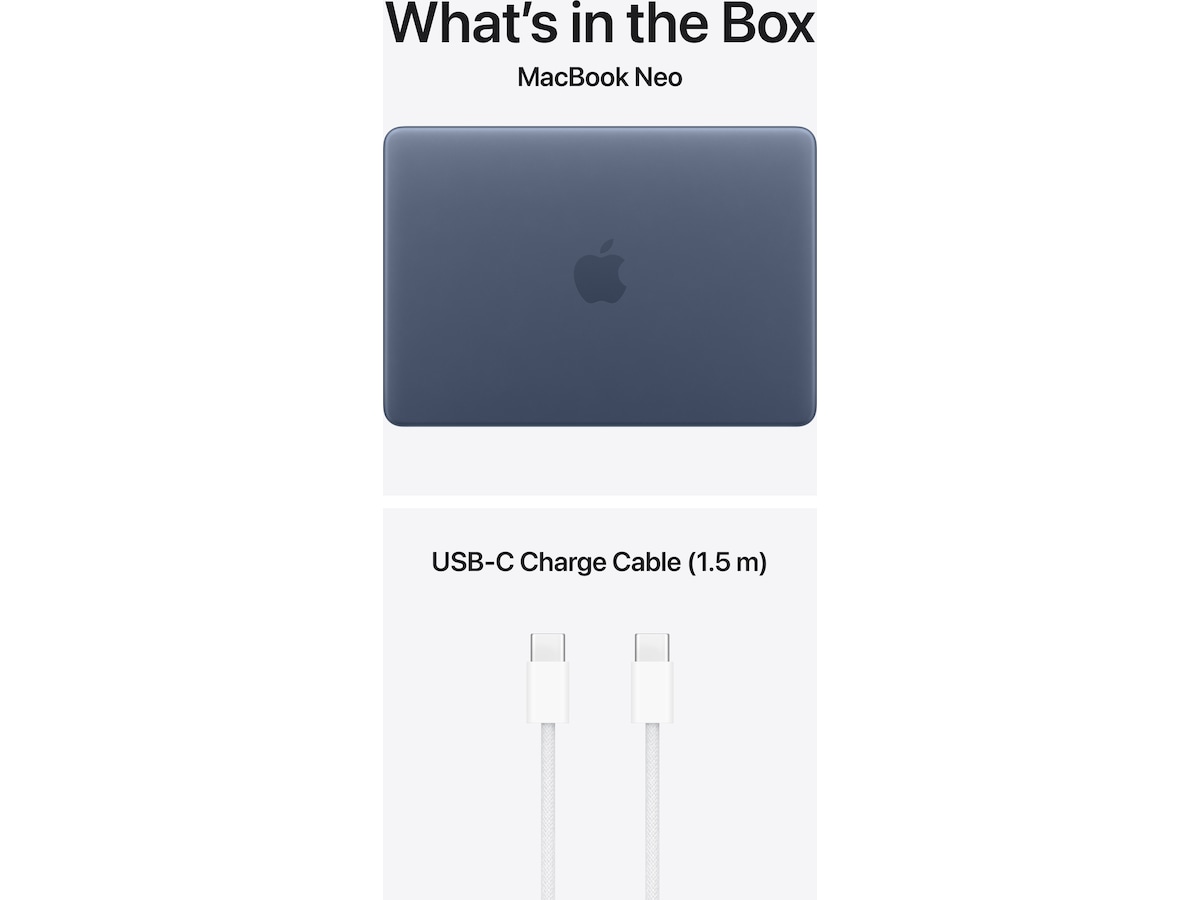 MacBook Neo 13" A18 Pro (2026) 512GB (indigo) PC - Bærbar / laptop