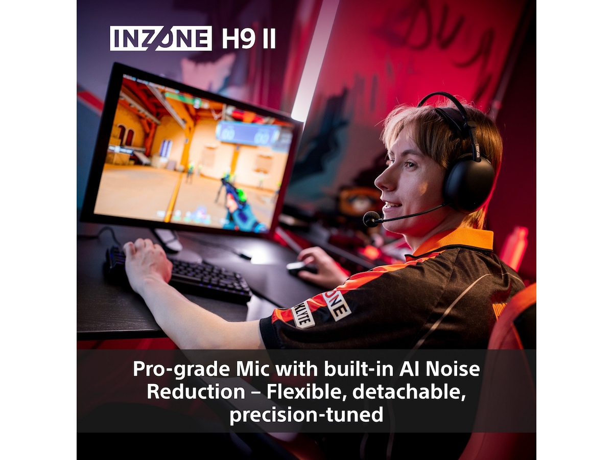 Sony INZONE H9 II Trådløst Støydempende Headset (sort) -B-Grade Demo headset