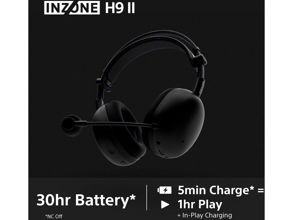 Sony INZONE H9 II Trådløst Støydempende Headset (sort) -B-Grade Demo headset