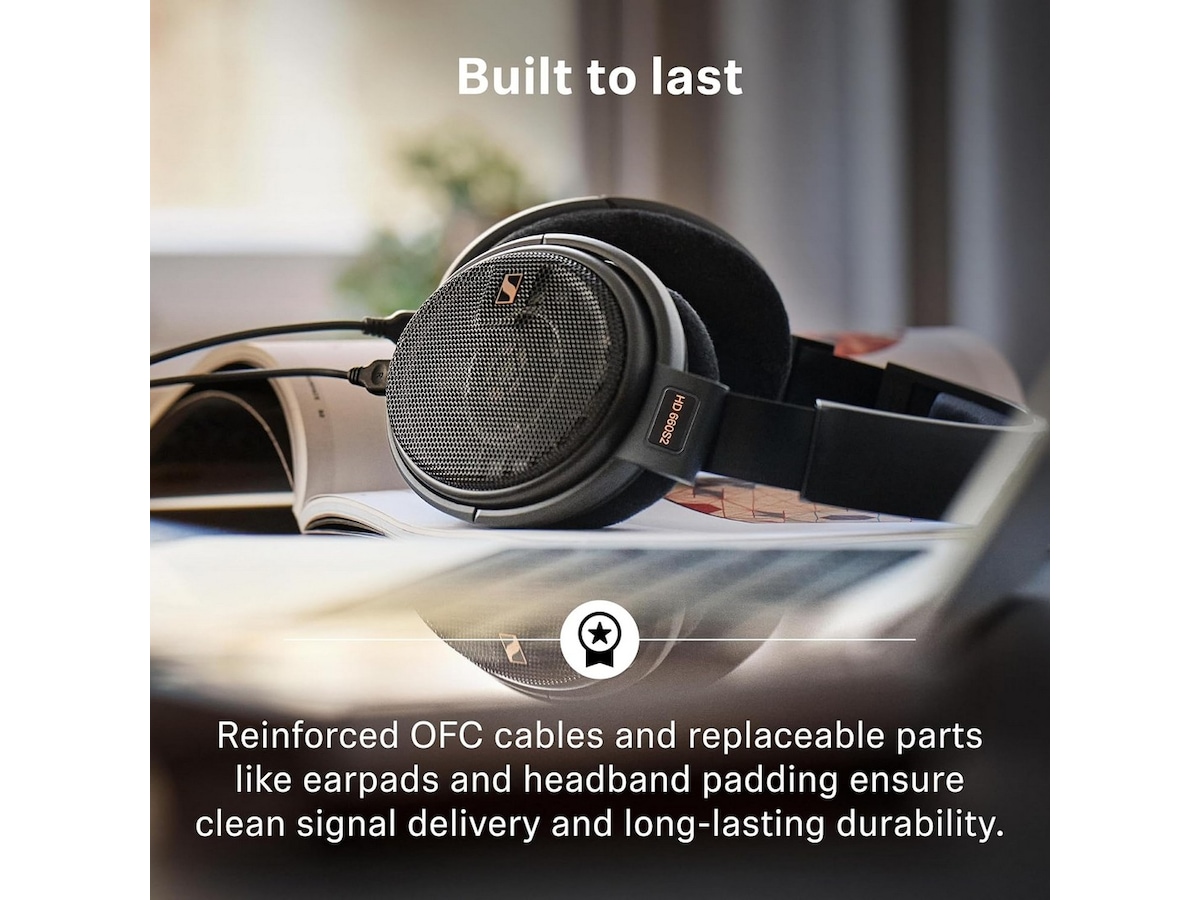 Sennheiser HD660S 2 åpne hodetelefoner, over-ear (sort) -B-Grade Demo headset