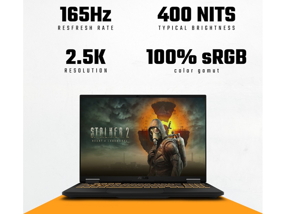 ASUS TUF Gaming A16 16" 2.5K WQXGA 165 Hz -B-Grade Demo bærbar PC