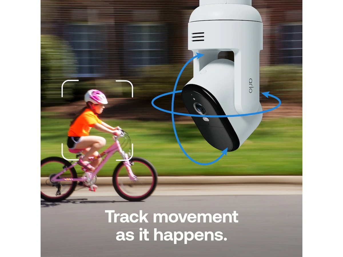 Arlo Essential 3 2k PTZ cam,  2-pk -B-Grade Demo hjem & fritid