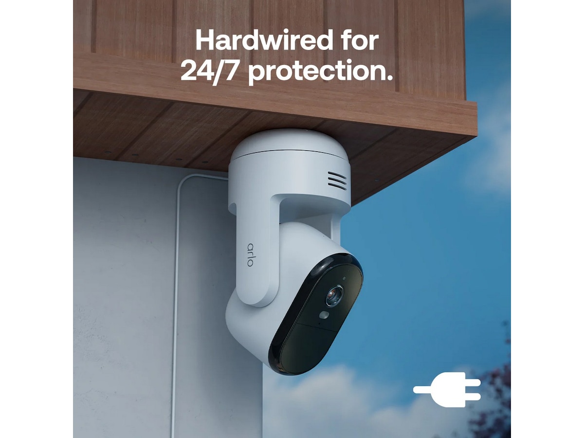 Arlo Essential 3 2k PTZ cam,  2-pk -B-Grade Demo hjem & fritid