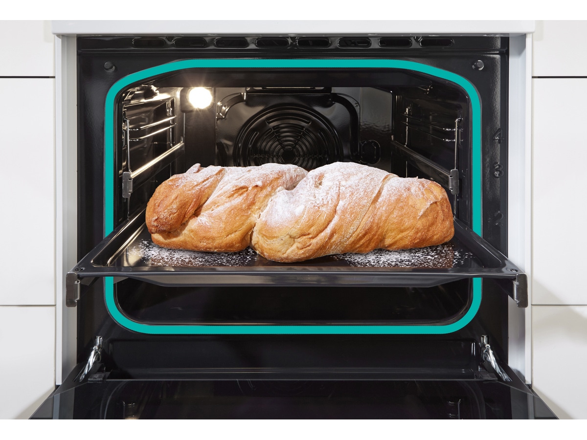 Gorenje GEC6D60WPB glasskeramisk komfyr (hvit) -B-Grade Demo komfyr & stekeovn