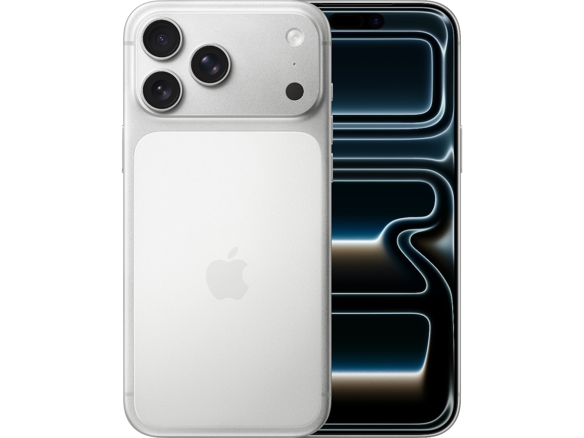 iPhone 17 Pro Max 512GB (sølv) -B-Grade Demo mobiltelefoner