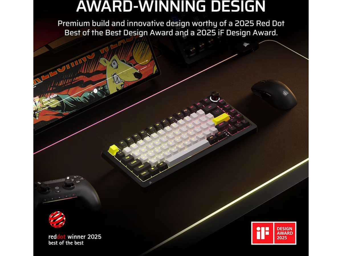 Corsair MAKR PRO 75 gamingtastatur Hall-effekt -B-Grade Demo tastatur