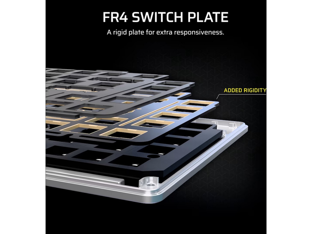 Corsair MAKR PRO 75 gamingtastatur Hall-effekt -B-Grade Demo tastatur