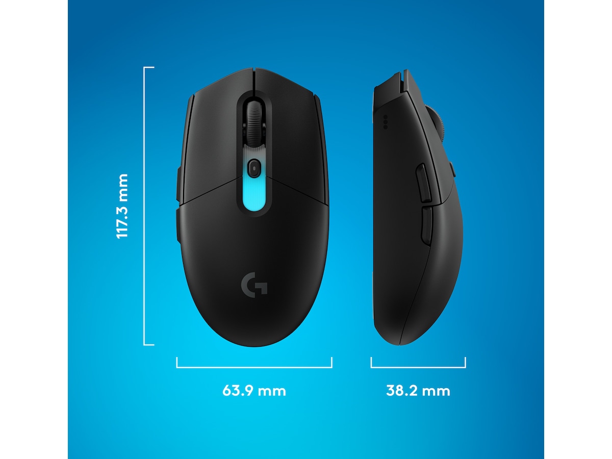 Logitech G305 X SUPERLIGHT Trådløs Gamingmus (sort) Gamingmus