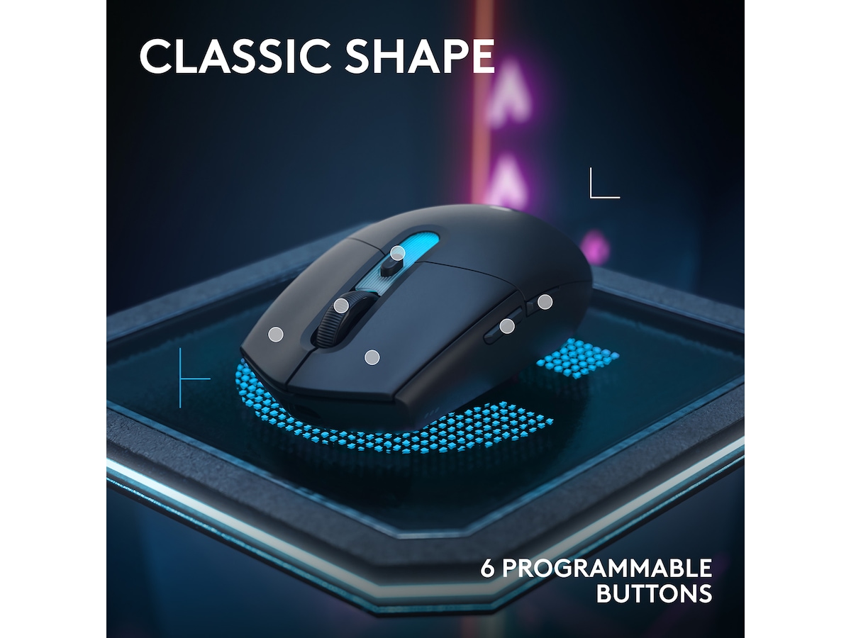 Logitech G305 X SUPERLIGHT Trådløs Gamingmus (sort) Gamingmus