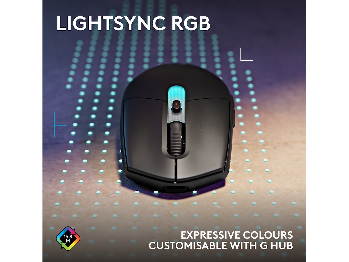 Logitech G305 X SUPERLIGHT Trådløs Gamingmus (sort) Gamingmus
