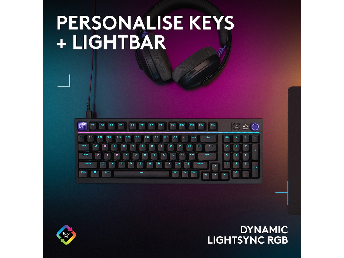 Logitech G316 X 98 Gamingtastatur (sort) Gamingtastatur