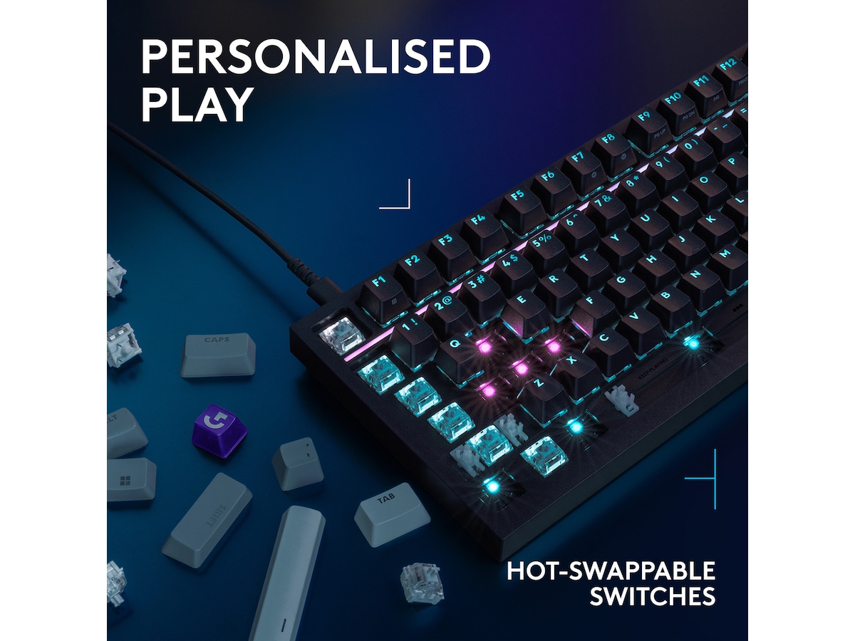 Logitech G316 X 98 Gamingtastatur (sort) Gamingtastatur