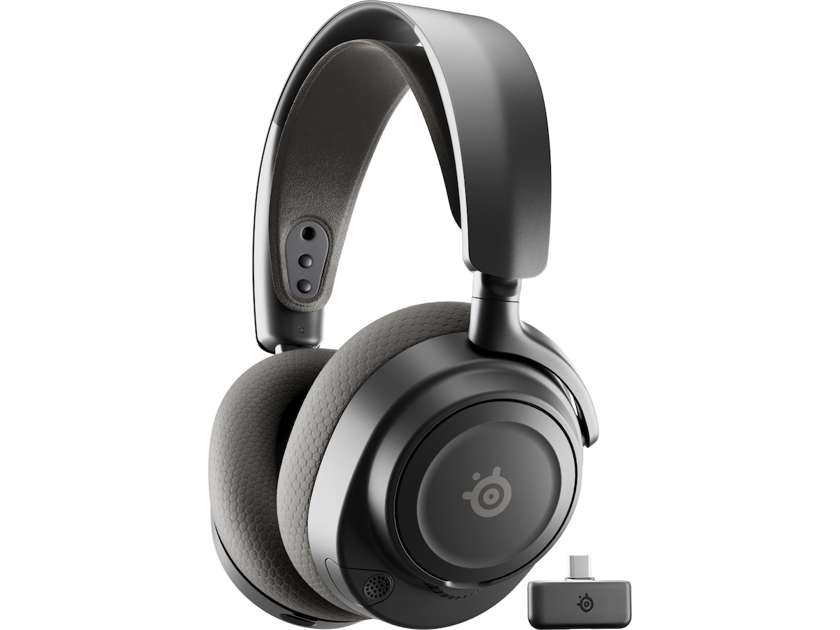 SteelSeries Arctis Nova 7P Gen 2 Trådløst gamingheadset (svart) -B-Grade Demo headset