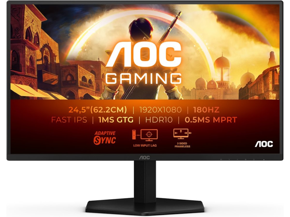 AOC 25" gamingskjerm 25G42E -B-Grade Demo skjermer