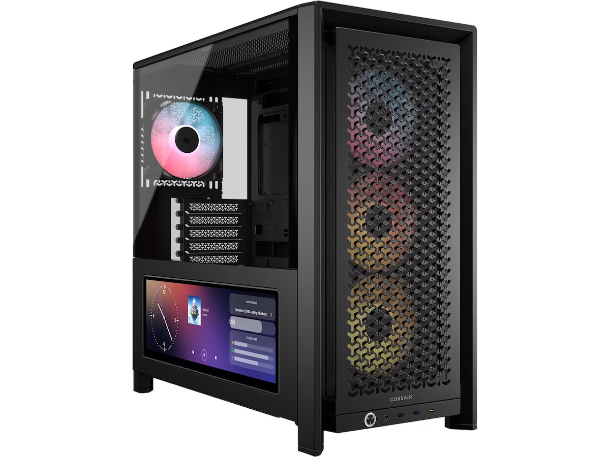 Corsair Frame 4000D LCD RS Performance midi tower (sort) -B-Grade Demo annet i datautstyr