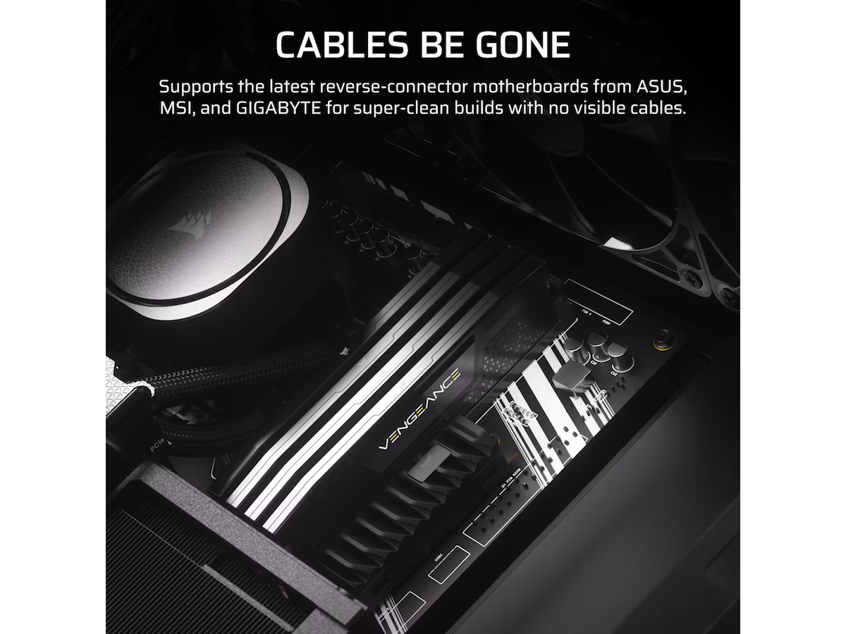 Corsair Frame 4000D LCD RS Performance midi tower (sort) -B-Grade Demo annet i datautstyr