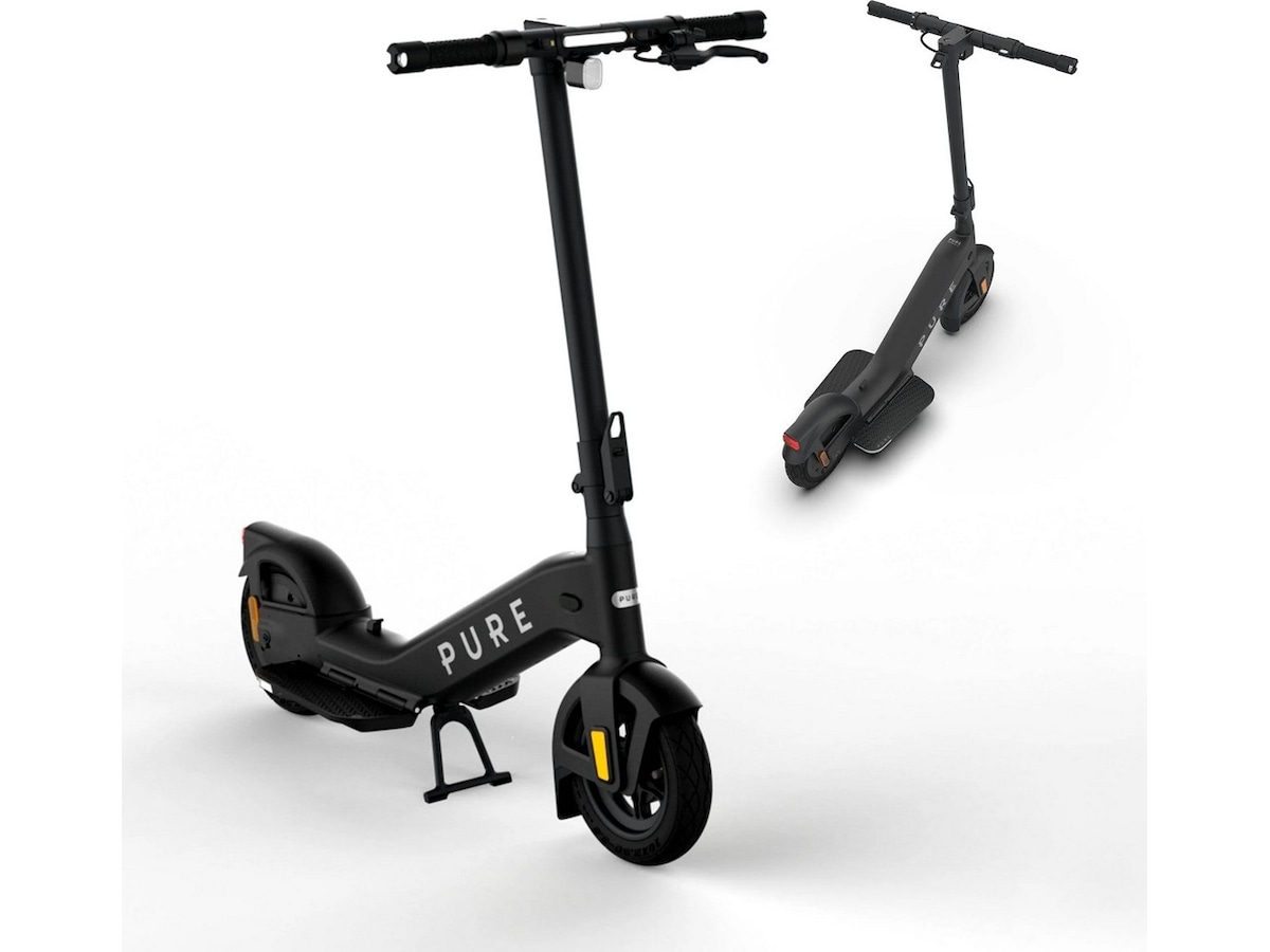 Pure Advance NO/DK Elscooter (sort) -B-Grade Demo hjem & fritid