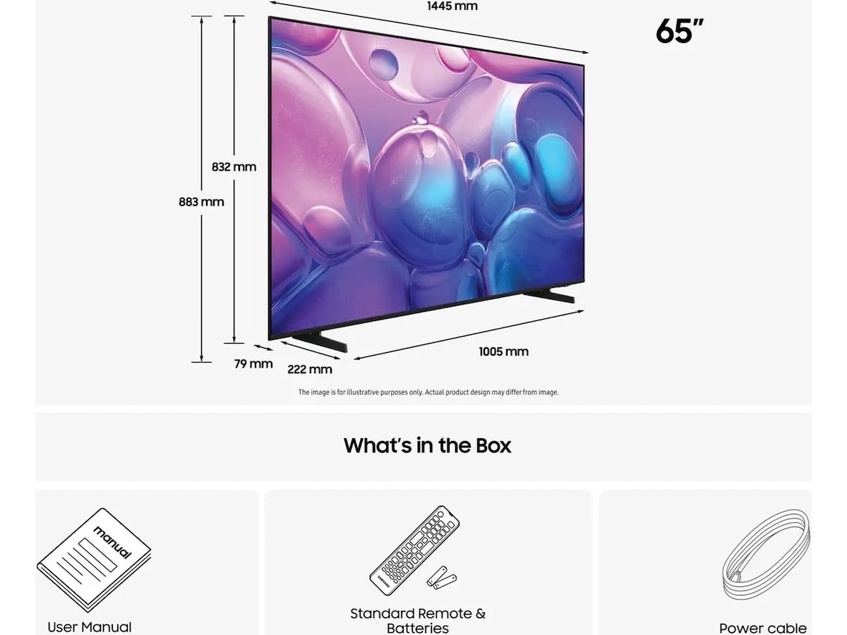 Samsung 65" Q6F QLED 4K smart-TV (2025) -B-Grade Demo TV/projektor