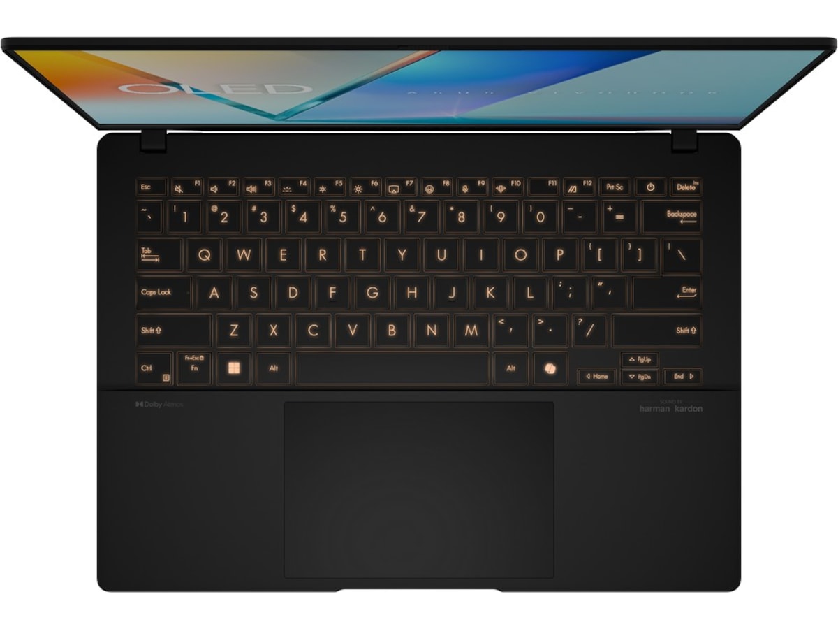 ASUS Vivobook S14 14" WUXGA OLED (sort) -B-Grade Demo bærbar PC