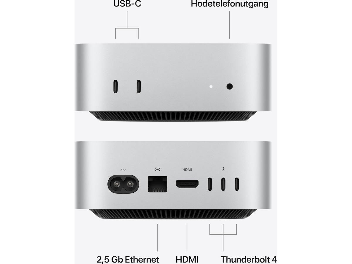 Mac mini M6 (2026) 512GB Stasjonær PC