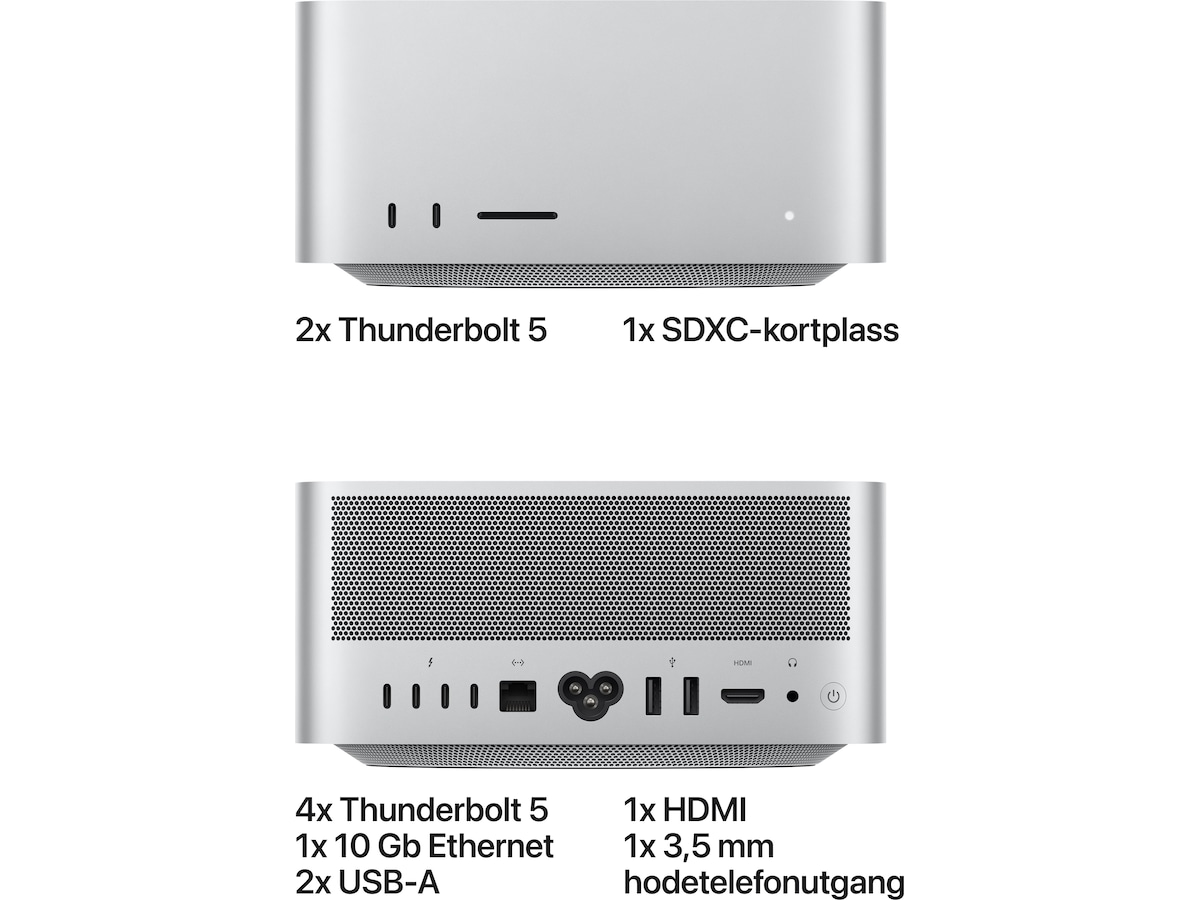 Mac Studio M5 Ultra (2026) 1TB Stasjonær PC