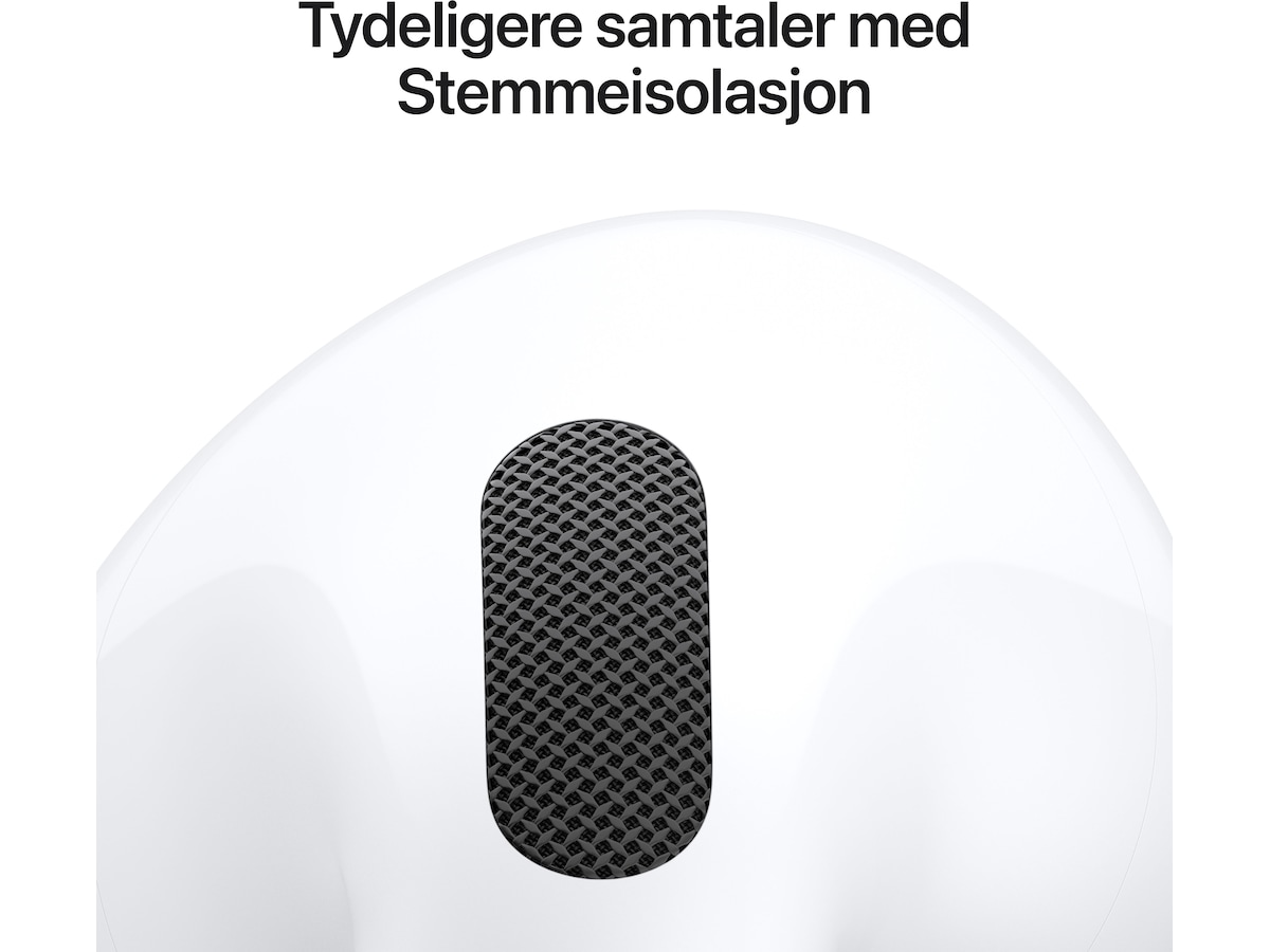 Apple AirPods 5 trådløse ørepropper, In-Ear (hvit) Ørepropper