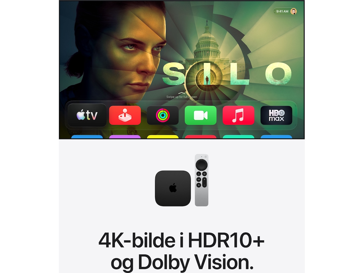 Apple TV 4K 128GB Mediaspillere