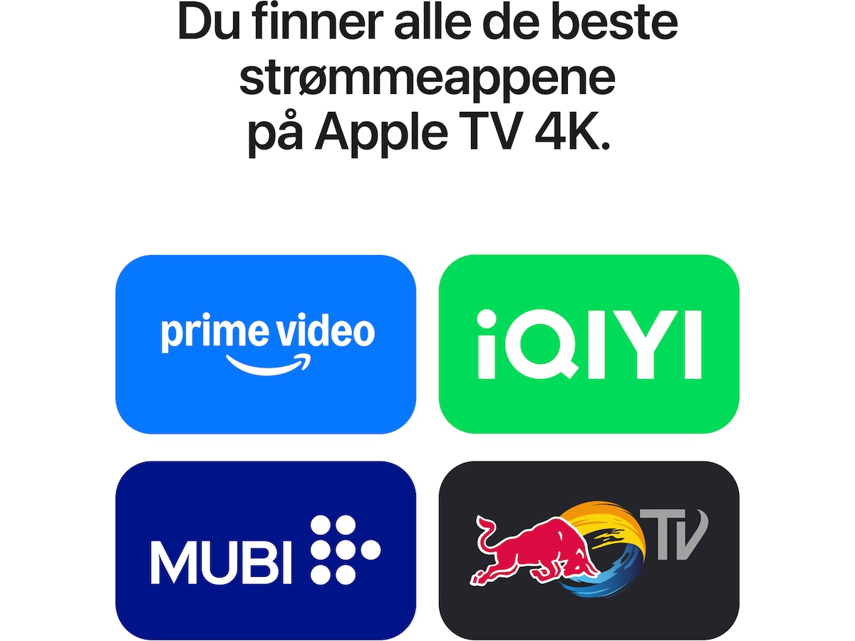 Apple TV 4K 128GB Mediaspillere