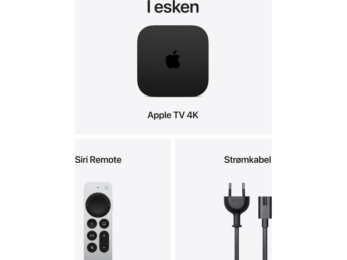 Apple TV 4K 128GB Mediaspillere