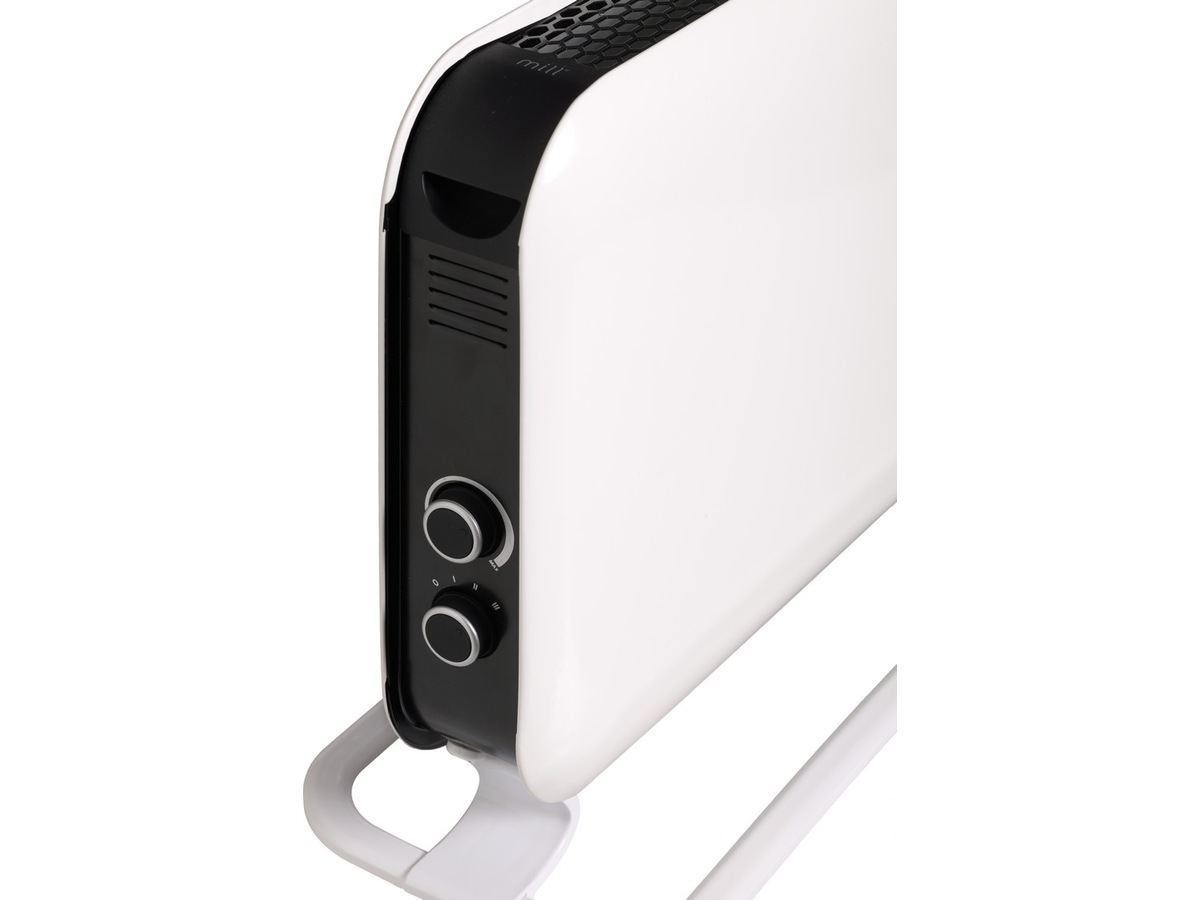 Mill Instant gulvovn 2000W Mec (hvit) Frittstående varmeovner
