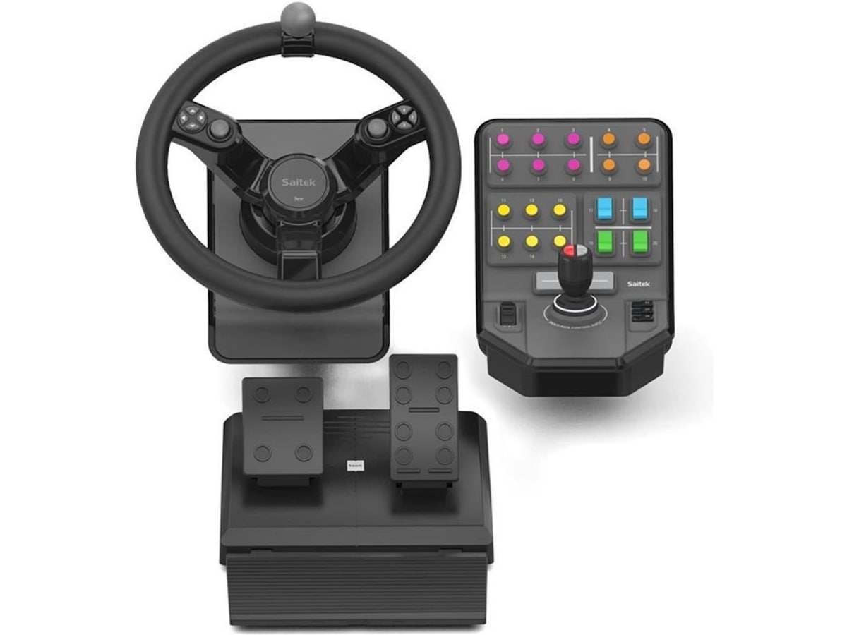Logitech G Farm Sim Controller Ratt og pedaler