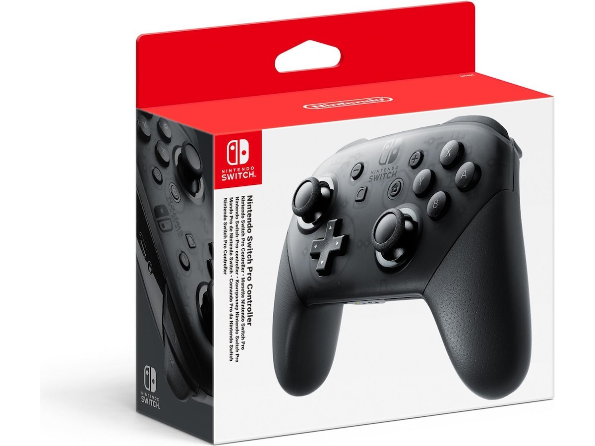 Nintendo Switch Pro Kontroller (sort) Tilbehør til spillkonsoller