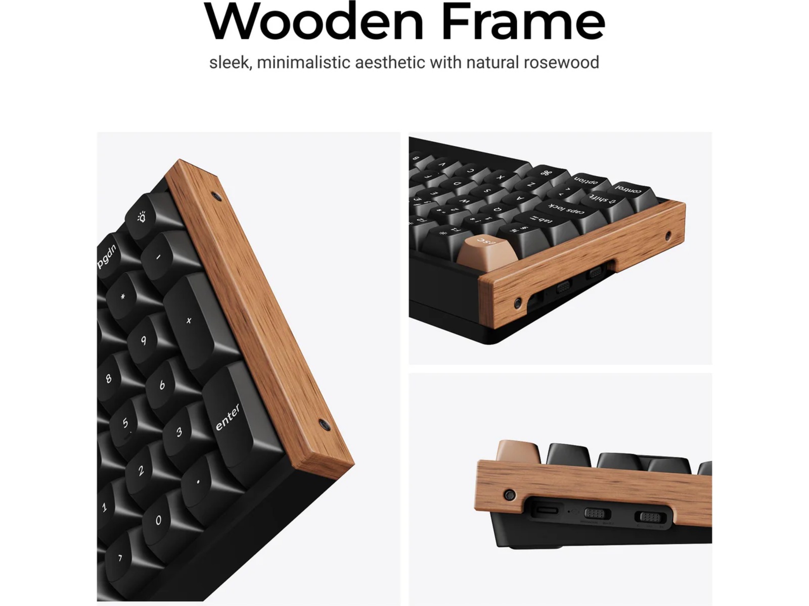 Keychron K4 HE Trådløst Gamingtastatur (svart) Gamingtastatur